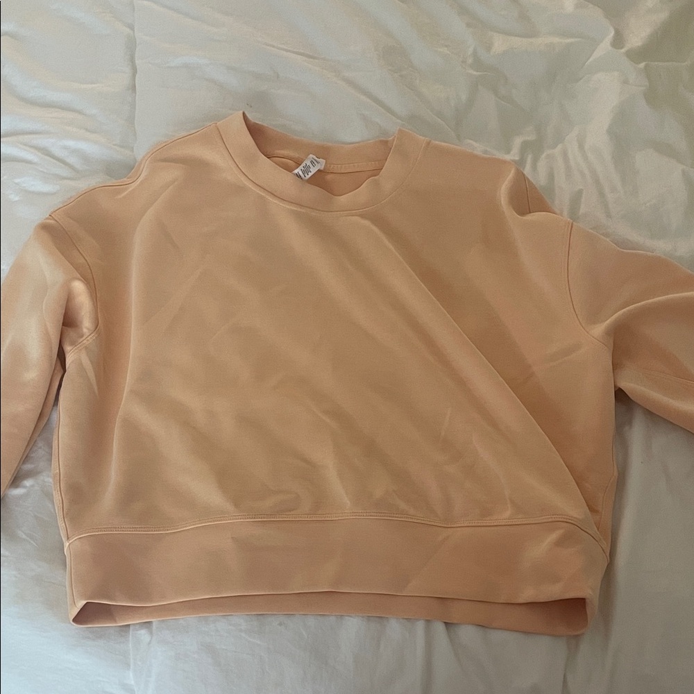 Lululemon Peach Crewneck Sweatshirt